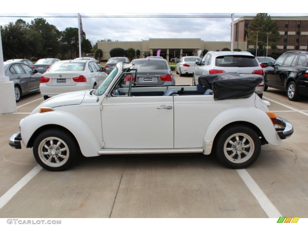 White 1978 Volkswagen Beetle Convertible Exterior Photo #77377053