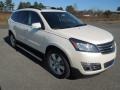 White Diamond Tricoat - Traverse LTZ Photo No. 2