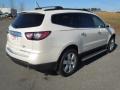 2013 White Diamond Tricoat Chevrolet Traverse LTZ  photo #5