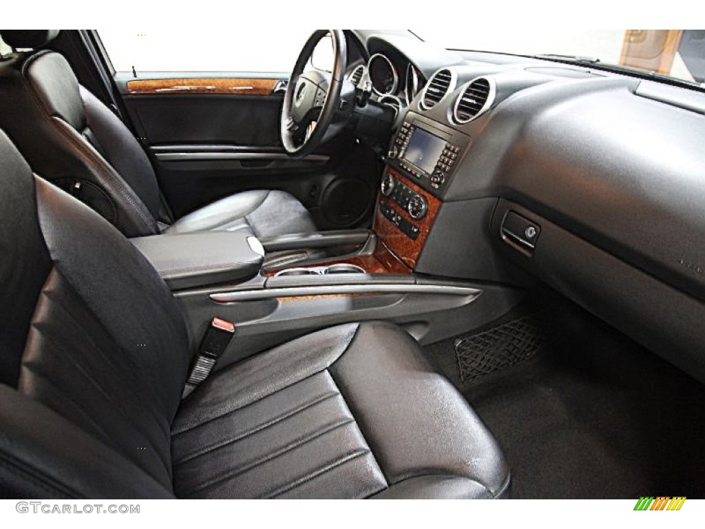 Black Interior 2008 Mercedes-Benz ML 350 4Matic Photo #77377683