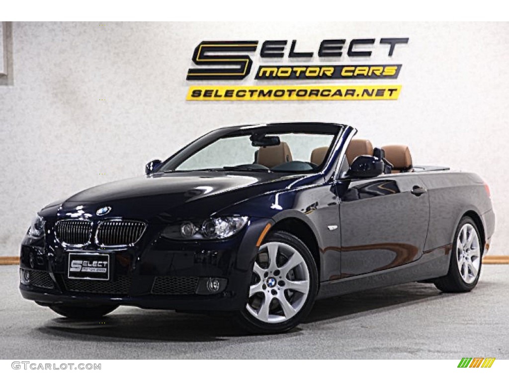 2010 3 Series 335i Convertible - Monaco Blue Metallic / Saddle Brown Dakota Leather photo #2