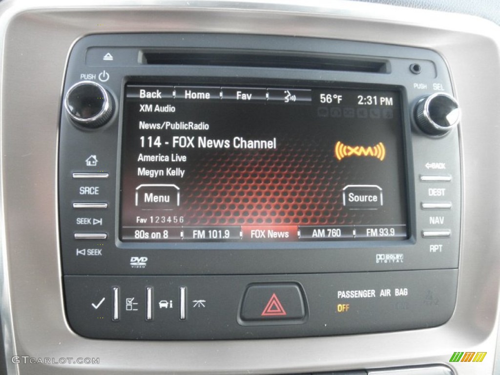 2013 GMC Acadia Denali AWD Controls Photo #77378268