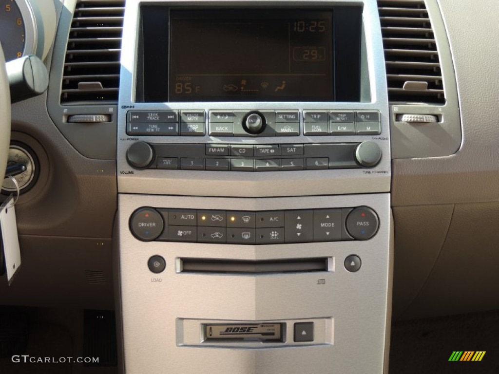 2006 Nissan Maxima 3.5 SE Controls Photo #77378568