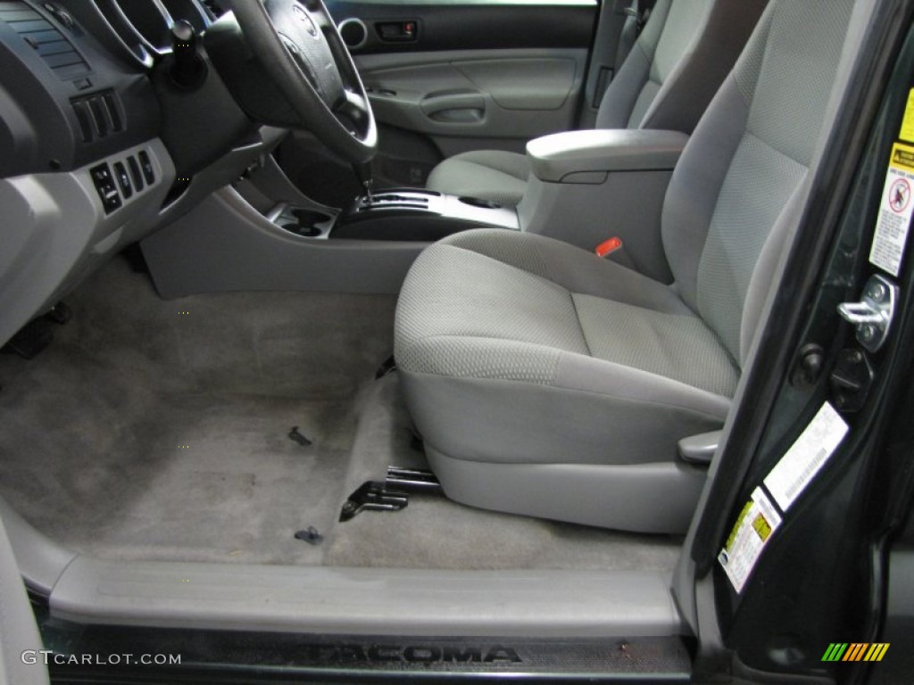 2011 Tacoma SR5 Access Cab 4x4 - Timberland Green Mica / Graphite Gray photo #6