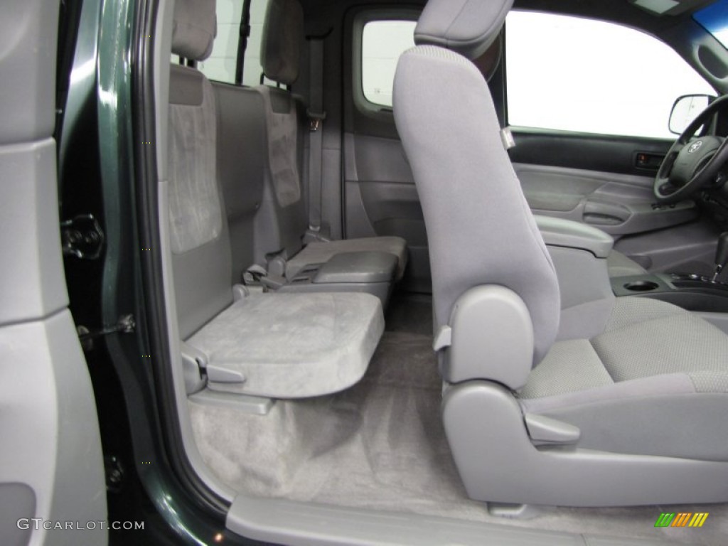 Graphite Gray Interior 2011 Toyota Tacoma SR5 Access Cab 4x4 Photo #77378664