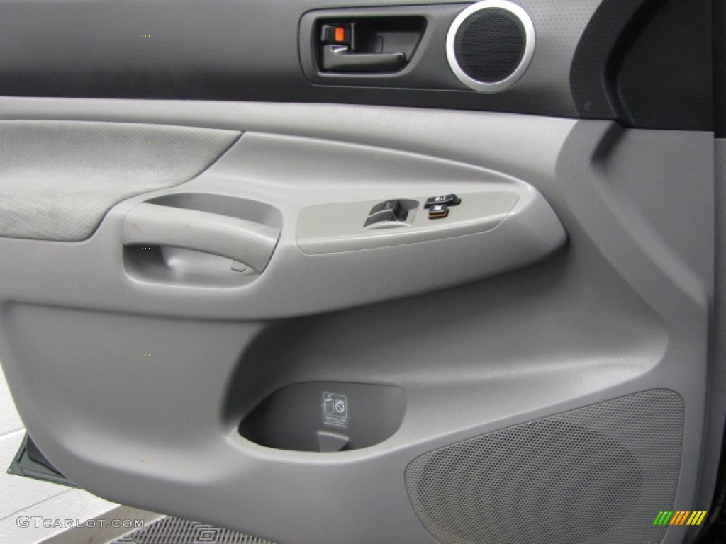 2011 Tacoma SR5 Access Cab 4x4 - Timberland Green Mica / Graphite Gray photo #10