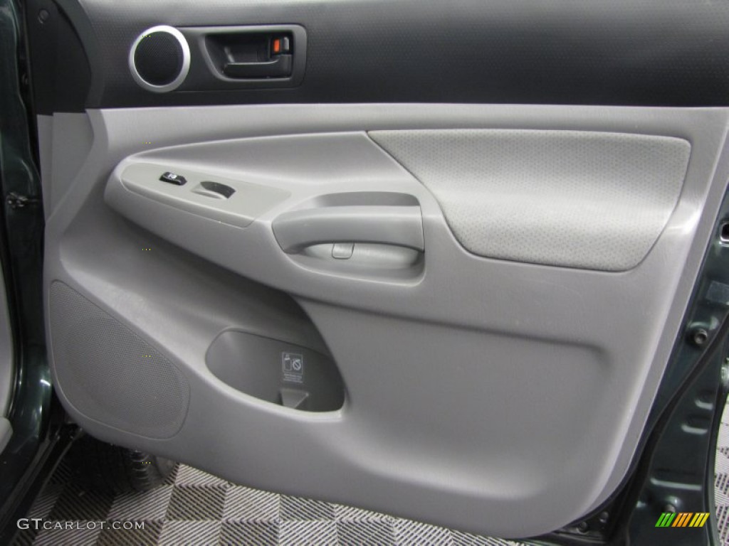 2011 Tacoma SR5 Access Cab 4x4 - Timberland Green Mica / Graphite Gray photo #14