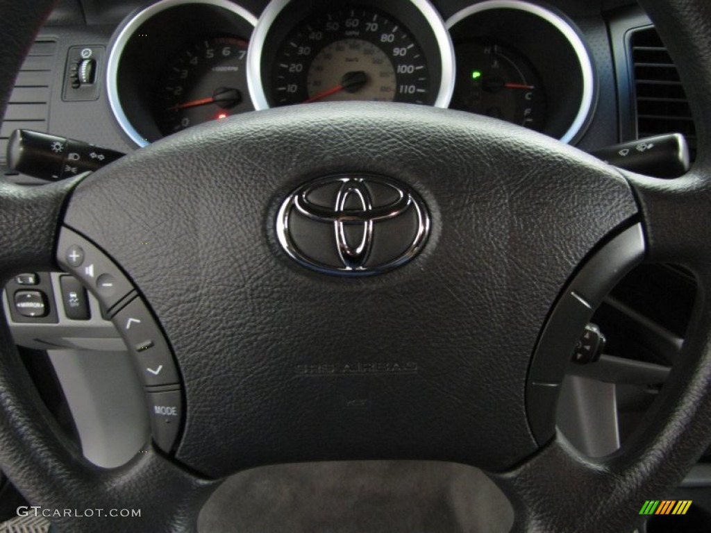 2011 Tacoma SR5 Access Cab 4x4 - Timberland Green Mica / Graphite Gray photo #15
