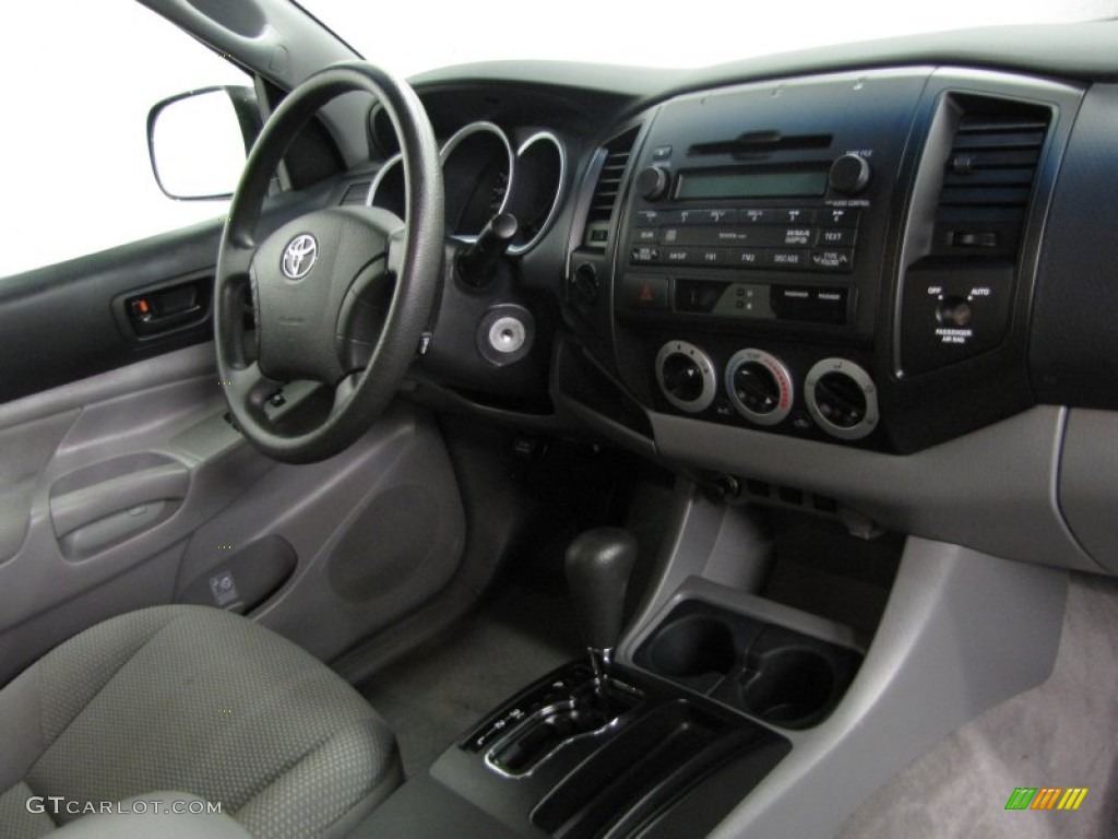 2011 Tacoma SR5 Access Cab 4x4 - Timberland Green Mica / Graphite Gray photo #22