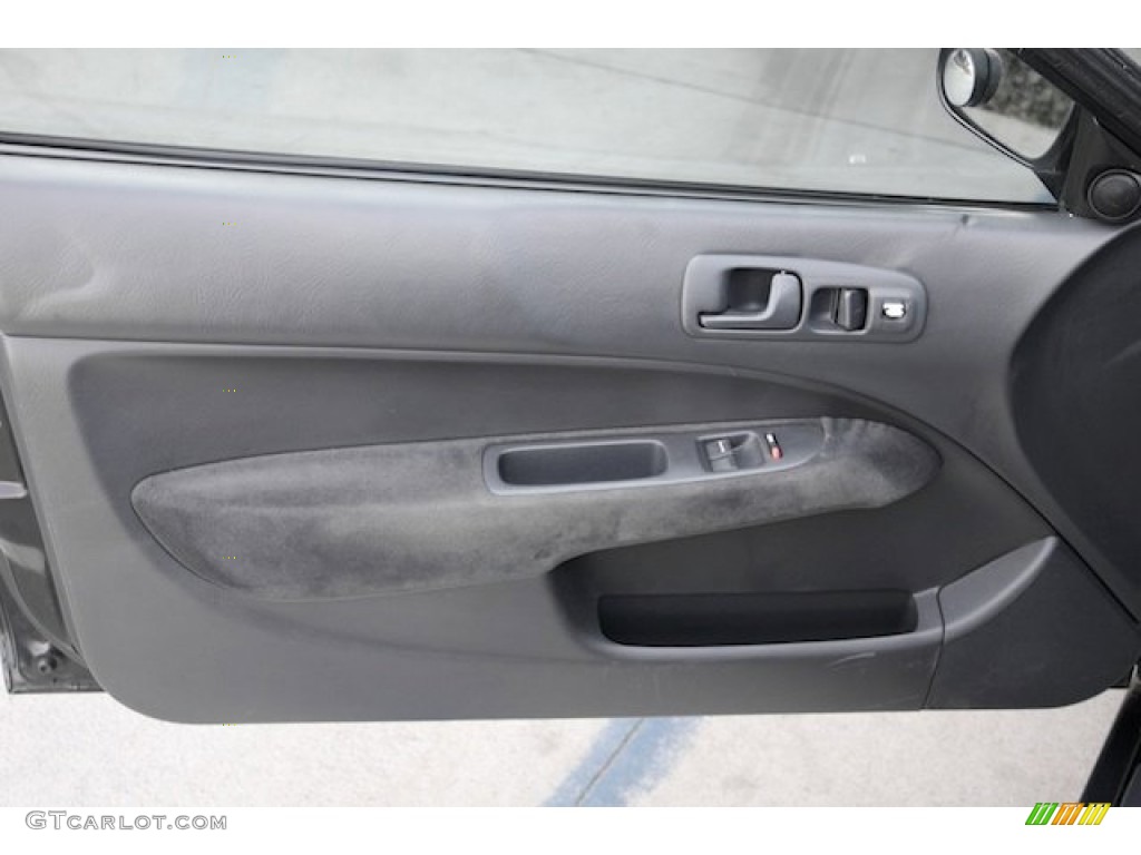 1999 Honda Civic EX Coupe Dark Gray Door Panel Photo #77379351