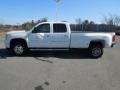 2013 Summit White GMC Sierra 3500HD Denali Crew Cab 4x4 Dually  photo #3