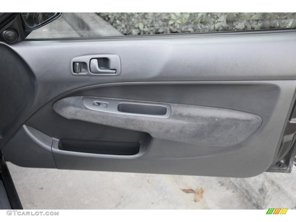1999 Honda Civic EX Coupe Dark Gray Door Panel Photo #77379372