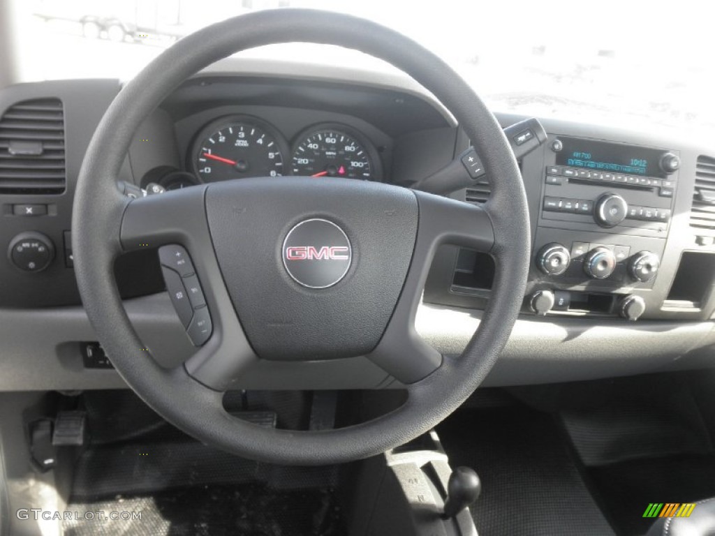 2013 Sierra 1500 Regular Cab 4x4 - Summit White / Dark Titanium photo #11