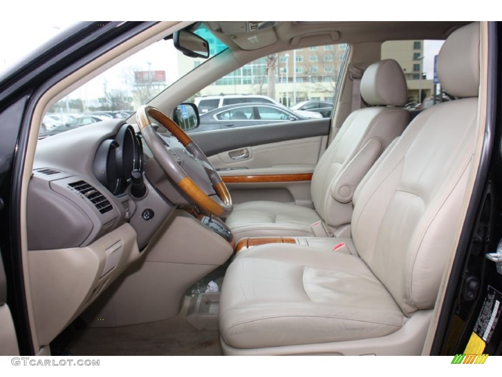 Parchment Interior 2009 Lexus RX 350 AWD Photo #77380555