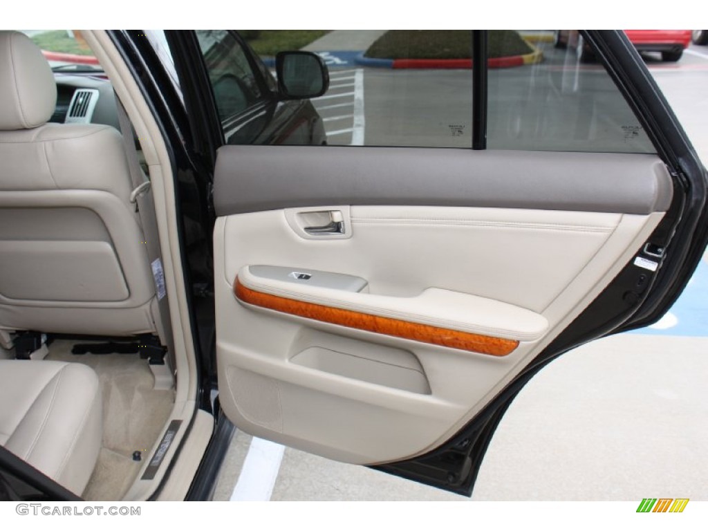 2009 Lexus RX 350 AWD Parchment Door Panel Photo #77380616