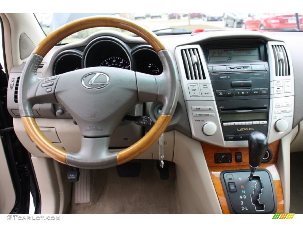 2009 Lexus RX 350 AWD Parchment Dashboard Photo #77380791