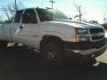 Summit White - Silverado 3500HD LS Extended Cab 4x4 Dually Photo No. 4