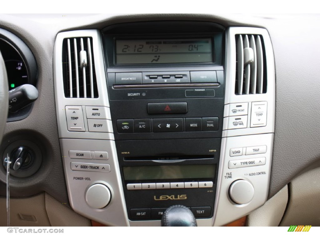 2009 Lexus RX 350 AWD Controls Photo #77380833