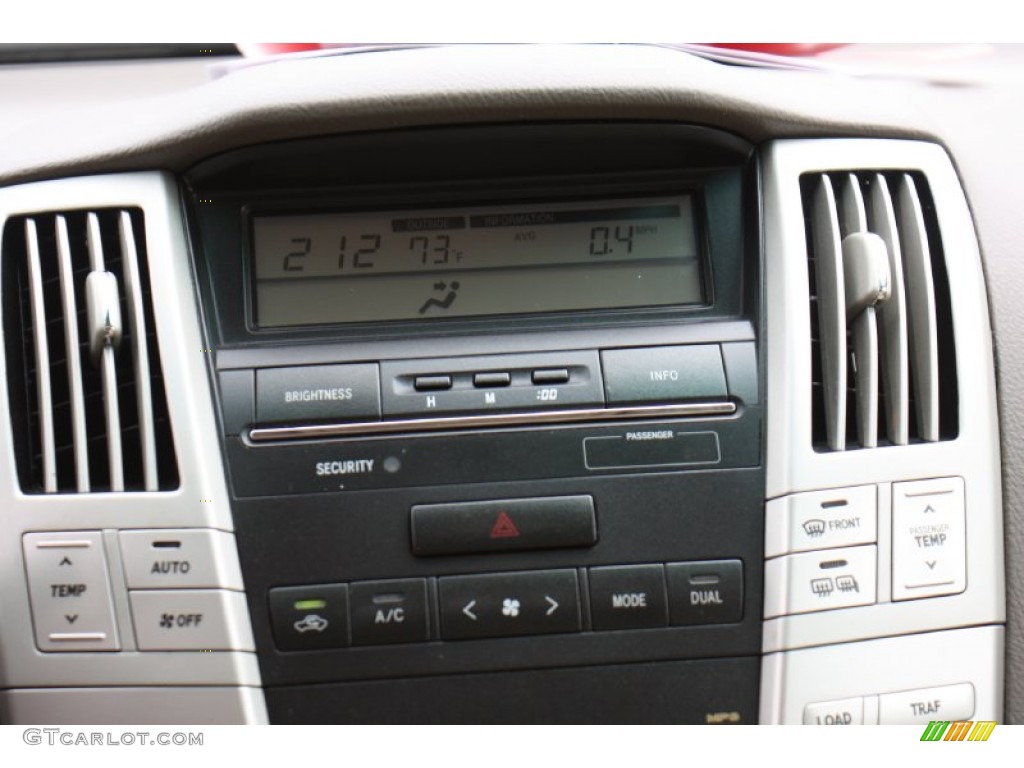 2009 Lexus RX 350 AWD Controls Photo #77380857