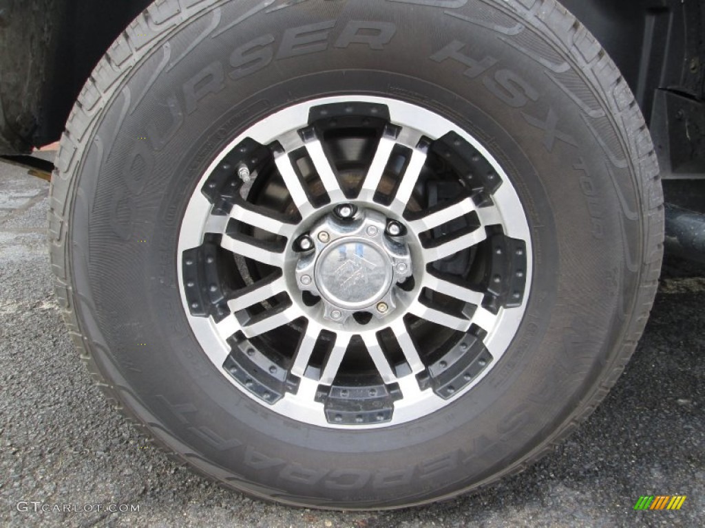 2006 Hummer H3 Standard H3 Model Custom Wheels Photos