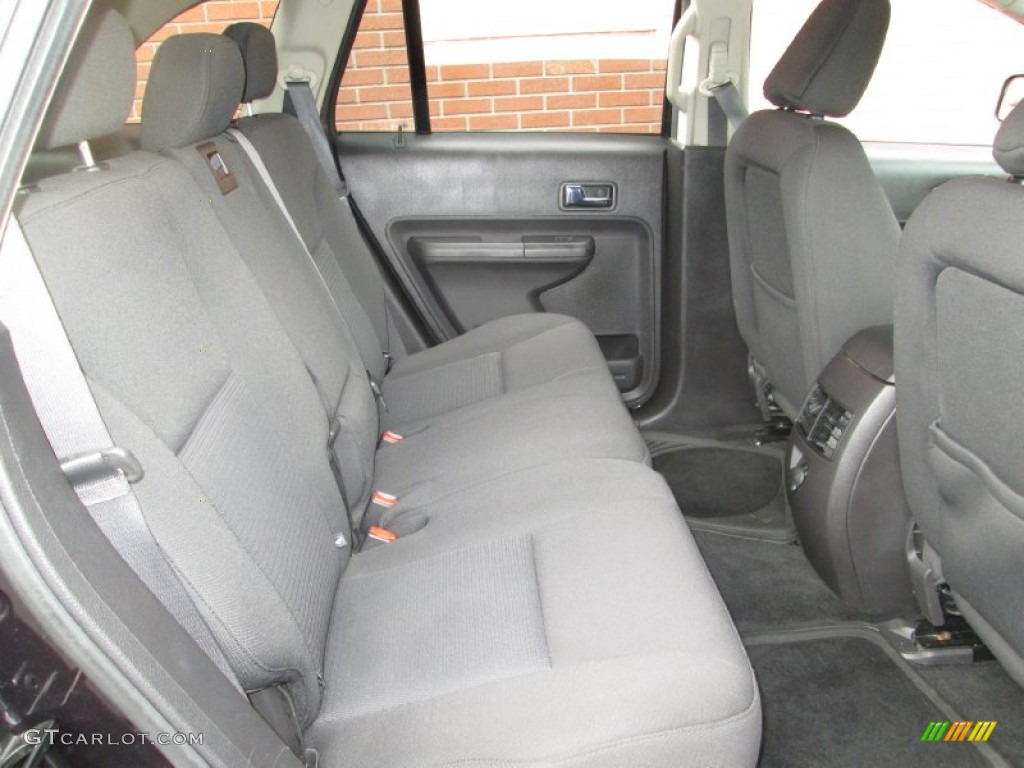 Charcoal Black Interior 2007 Ford Edge SEL AWD Photo #77382155