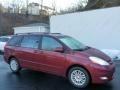 2010 Salsa Red Pearl Toyota Sienna XLE  photo #1