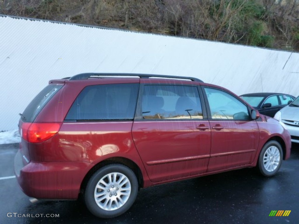 Salsa Red Pearl 2010 Toyota Sienna XLE Exterior Photo #77382371