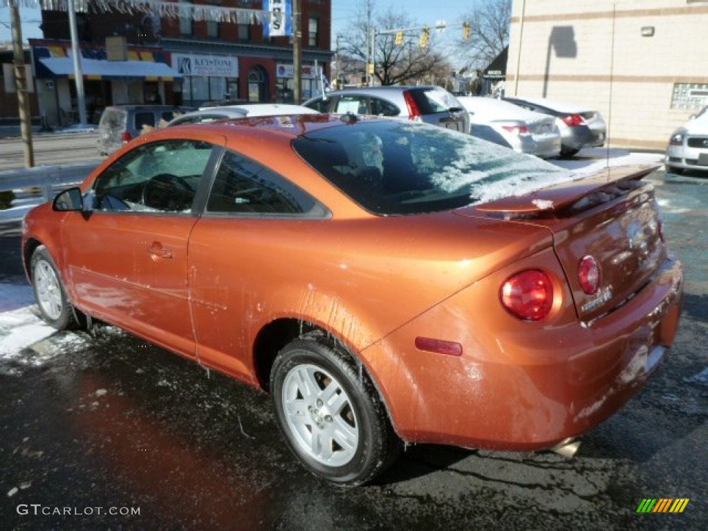 Sunburst Orange Metallic 2005 Chevrolet Cobalt LS Coupe Exterior Photo #77382483