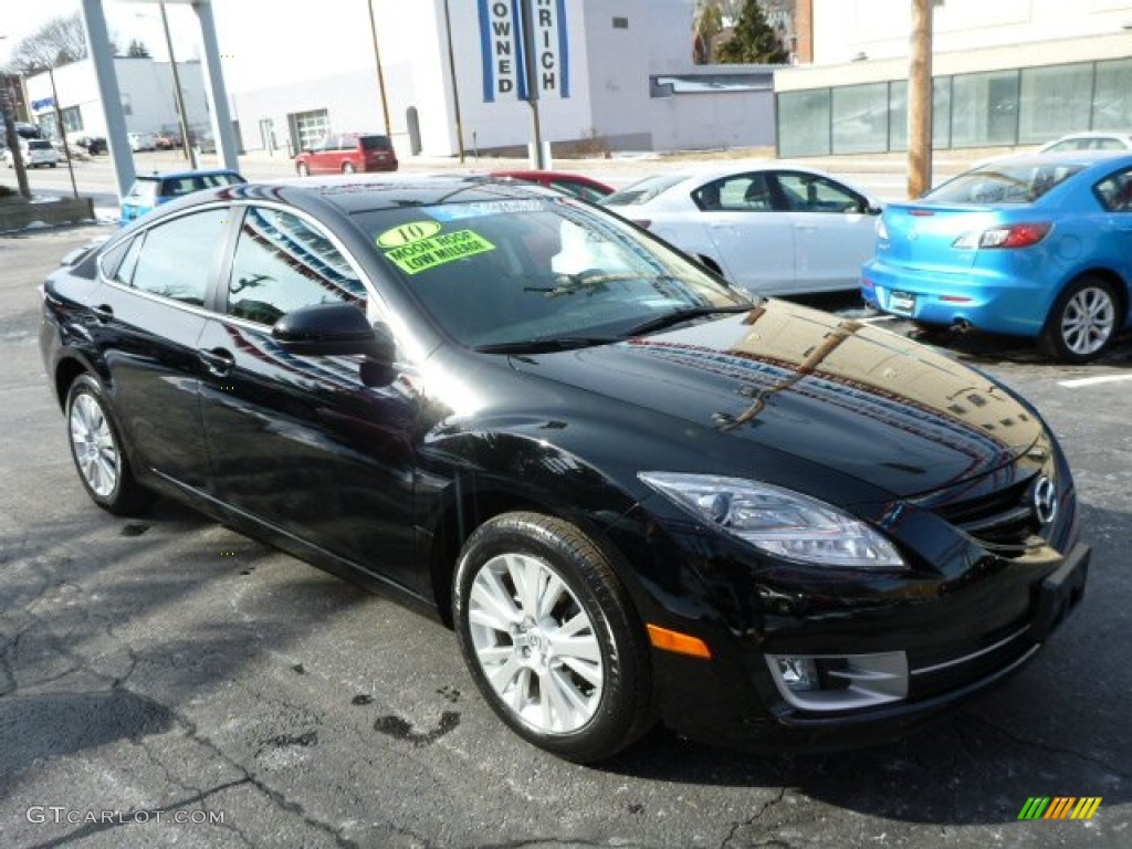 Ebony Black 2010 Mazda MAZDA6 i Touring Sedan Exterior Photo #77382705