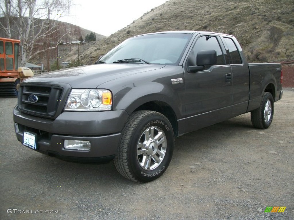 Dark Shadow Grey Metallic 2004 Ford F150 STX SuperCab Exterior Photo #77383571