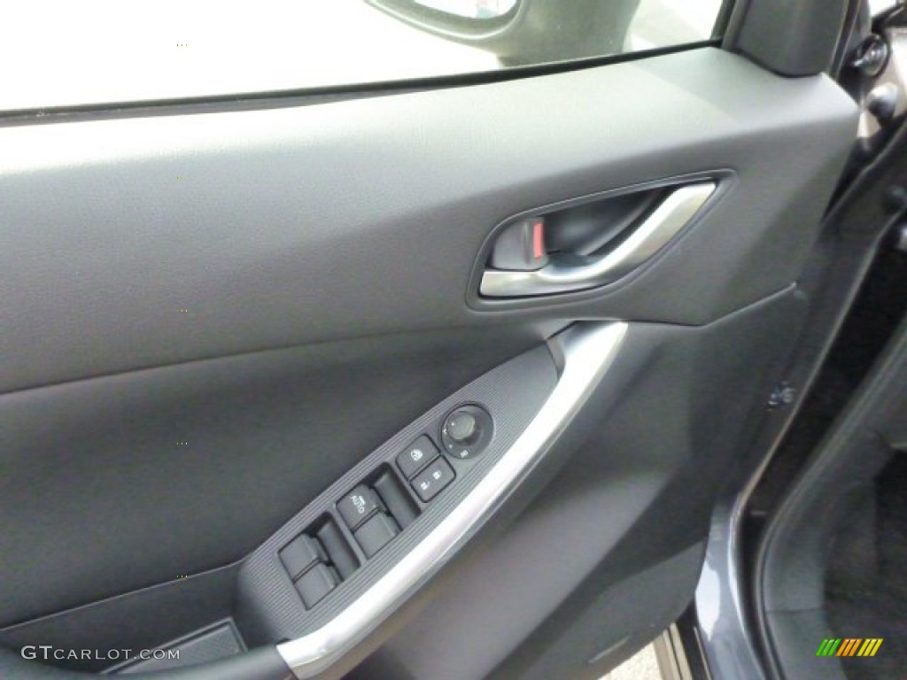 2014 CX-5 Grand Touring AWD - Meteor Gray Mica / Black photo #14
