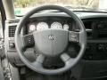 Medium Slate Gray 2008 Dodge Ram 1500 ST Quad Cab 4x4 Steering Wheel