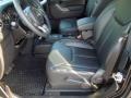 Moab Black Leather Interior Photo for 2013 Jeep Wrangler #77385011