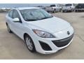 Crystal White Pearl Mica 2011 Mazda MAZDA3 i Touring 4 Door Exterior