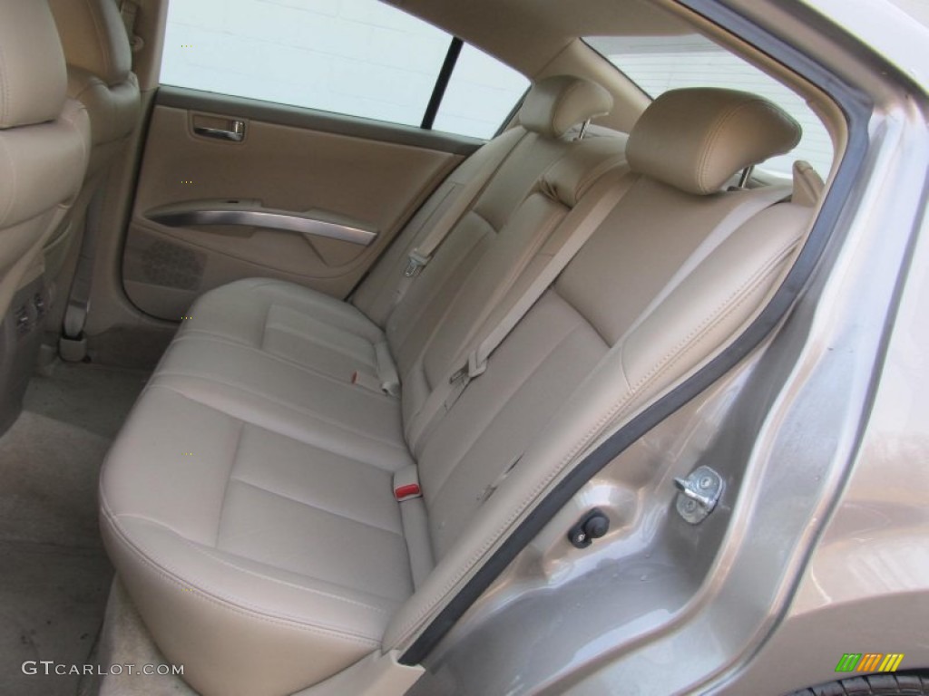 2008 Nissan Maxima 3.5 SE Rear Seat Photo #77386035