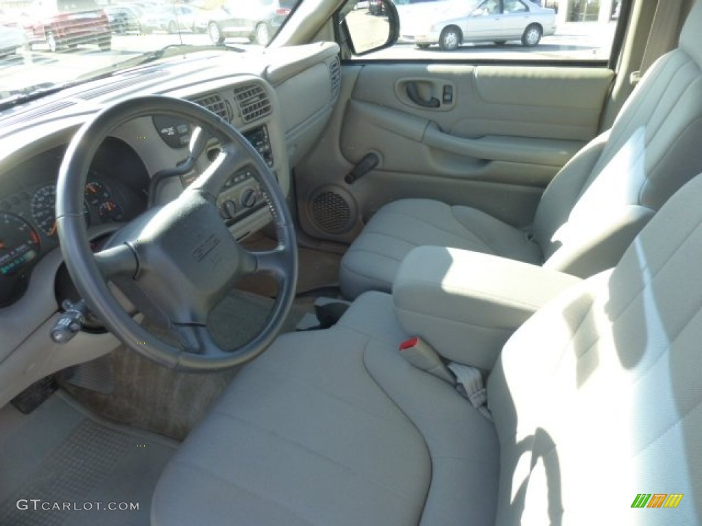 Medium Gray Interior 2003 GMC Sonoma SLS Extended Cab 4x4 Photo #77386742