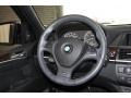 2010 BMW X5 Black Interior Steering Wheel Photo