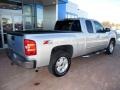 2010 Sheer Silver Metallic Chevrolet Silverado 1500 LTZ Extended Cab 4x4  photo #12