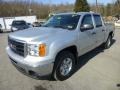 Pure Silver Metallic - Sierra 1500 SLE Crew Cab 4x4 Photo No. 3