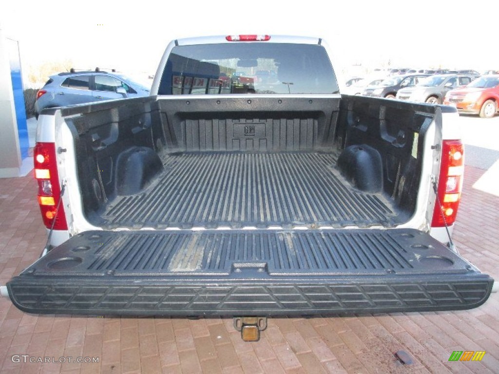 2010 Silverado 1500 LTZ Extended Cab 4x4 - Sheer Silver Metallic / Ebony photo #35