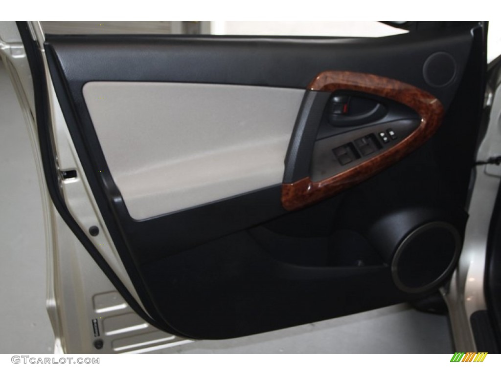 2008 Toyota RAV4 Limited Ash Door Panel Photo #77387556