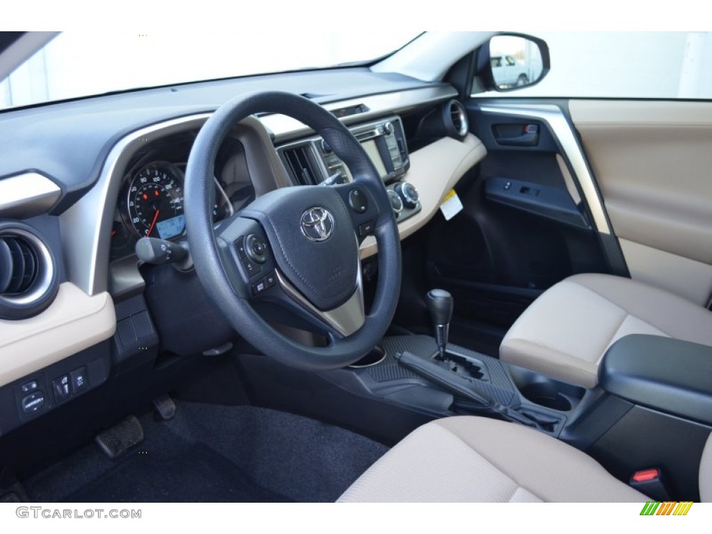 Beige Interior 2013 Toyota RAV4 LE Photo #77387631