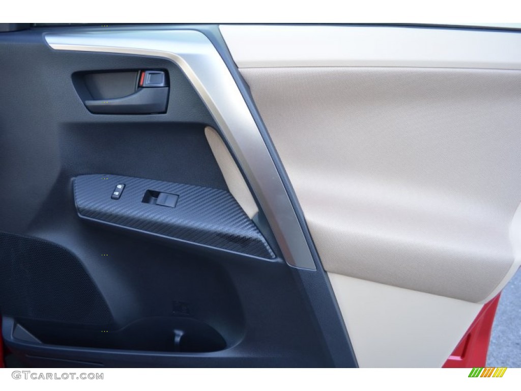 2013 Toyota RAV4 LE Beige Door Panel Photo #77387739