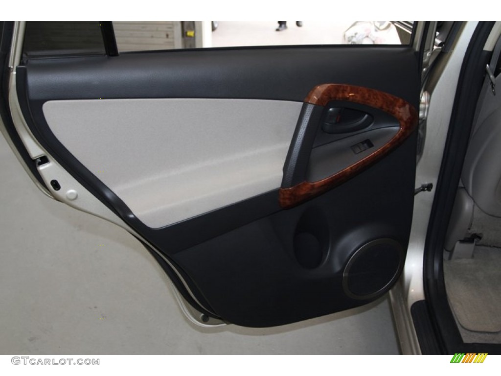 2008 Toyota RAV4 Limited Ash Door Panel Photo #77387748
