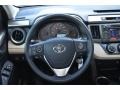 Beige 2013 Toyota RAV4 LE Steering Wheel
