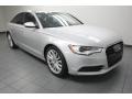 Ice Silver Metallic 2012 Audi A6 2.0T Sedan Exterior