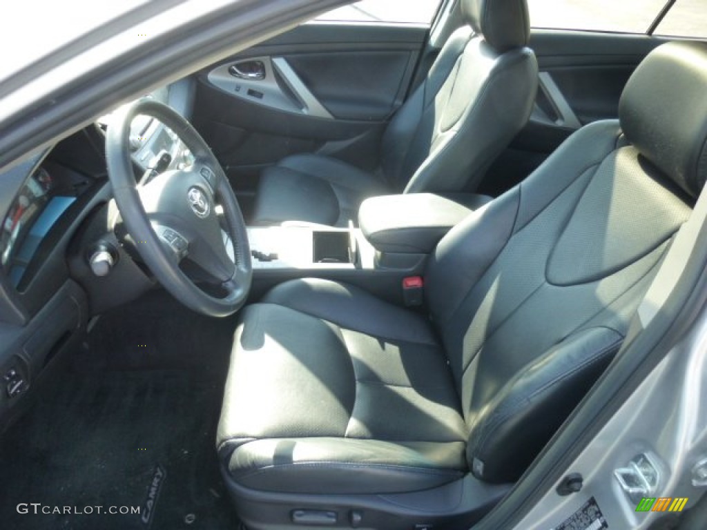 Charcoal Interior 2009 Toyota Camry SE Photo #77388031