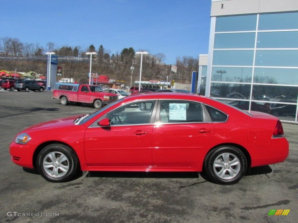 Victory Red 2012 Chevrolet Impala LS Exterior Photo #77388175