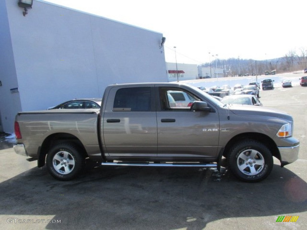 2009 Ram 1500 SLT Crew Cab 4x4 - Austin Tan Pearl / Dark Slate/Medium Graystone photo #7