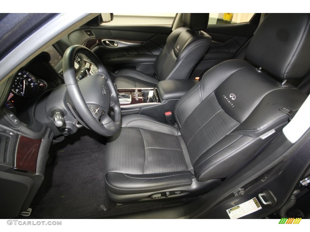 Graphite Interior 2011 Infiniti M 37 S Sedan Photo #77388852